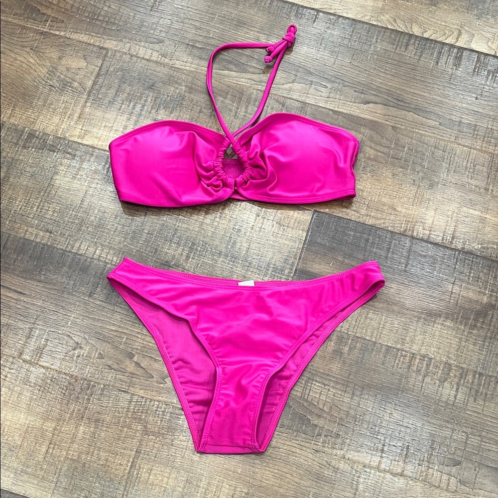 Vibrant Pink Bikini Set